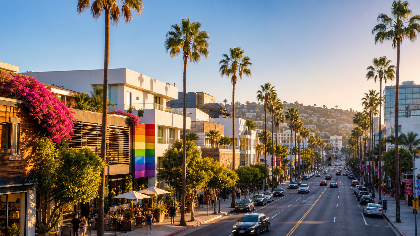 West Hollywood local scene